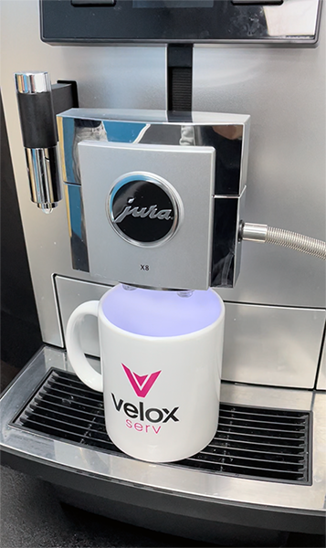 Visitor facilities for VeloxServ colocation customers